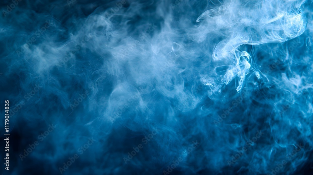 Abstract smoky background, blue smoke, smoke background Abstract smoky background, blue smoke, smoke background