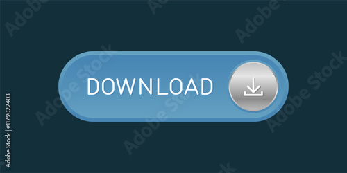 Blue CTA button with text: Download.