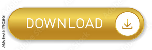 Golden and white CTA button: Download.