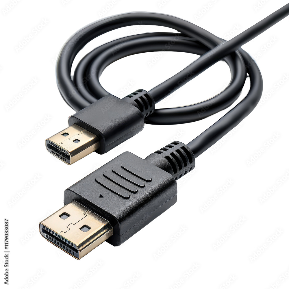 Close-up of a USB cable with standard A and micro-USB standard B connectors isolated Close-up of a USB cable with standard A and micro-USB standard B connectors isolated