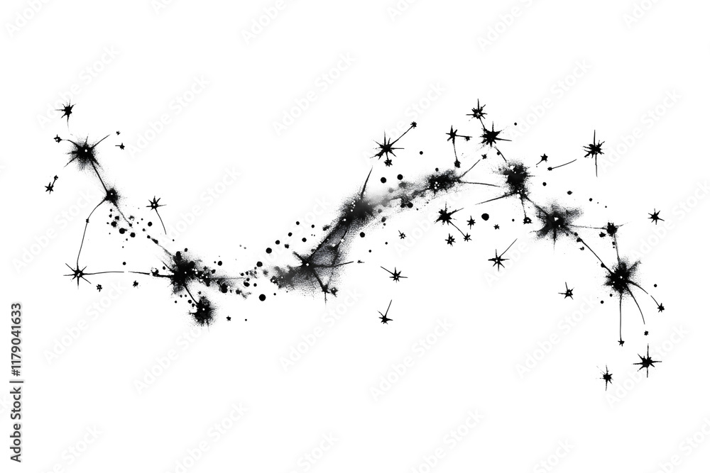 Fototapeta premium connetcion network isolated on transparent background