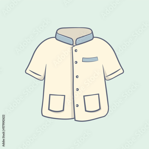 Short Sleeve White Koko Shirt