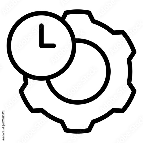 Efficiency Icon Outline