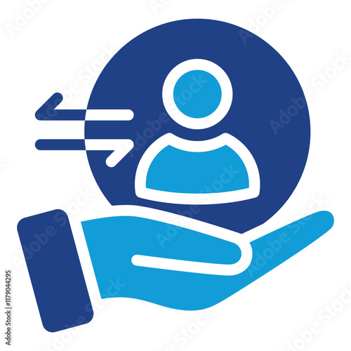 Delegation Icon Dual Tone Color