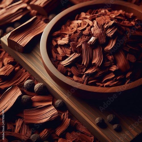 62 Mahogany ( C) A strong reddish brown conveying warmth and dur