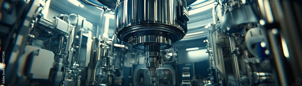 Intricate industrial machine, a glimpse into modern manufacturing processes large Intricate industrial machine, a glimpse into modern manufacturing processes large