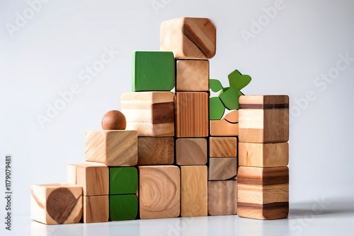 81 eco friendly wooden building blocks sustainable and non toxic photo