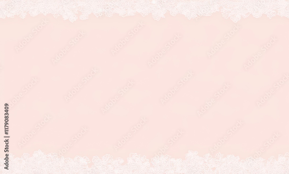 Delicate lace border on soft background Delicate lace border on soft background