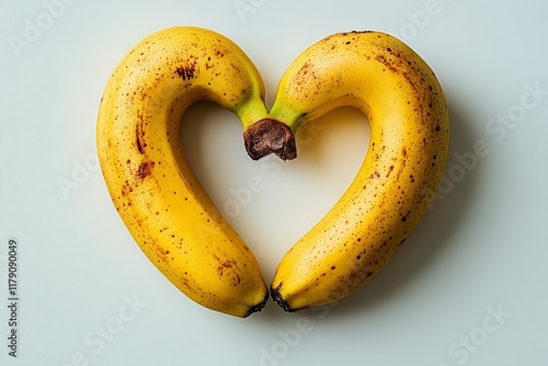 Banana Heart Shape photo