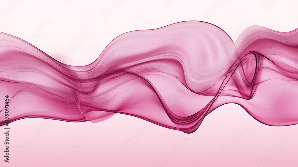 Abstract Pink Wave Flowing Design Abstract Pink Wave Flowing Design