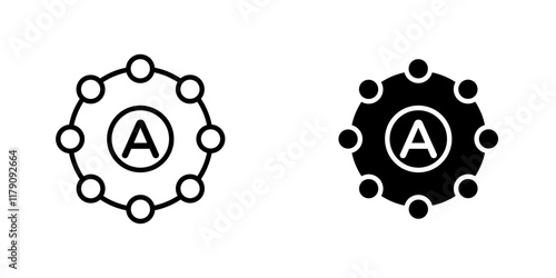 Antioxidant icons vector graphic pack