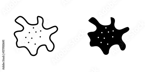 Pigment icons vector graphic pack