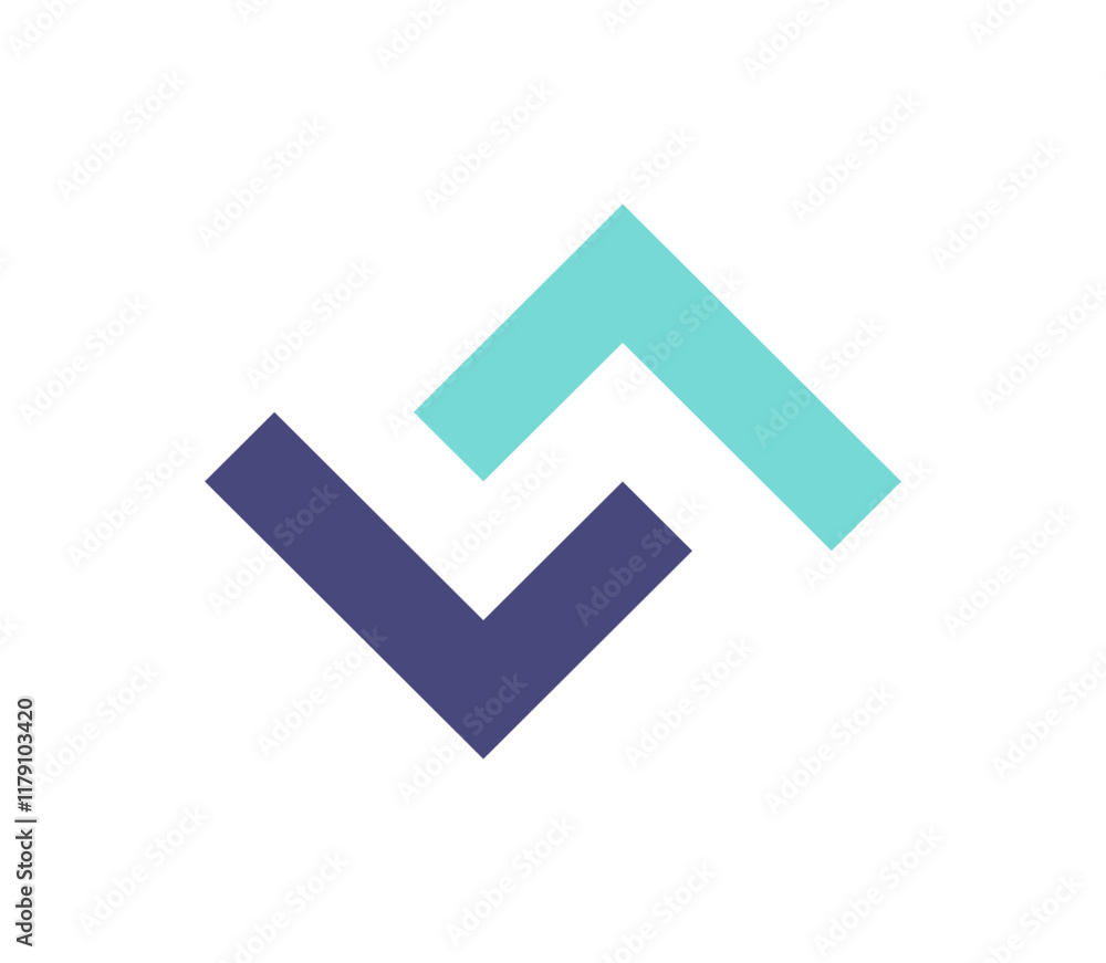 abstraktes Logo abstraktes Logo