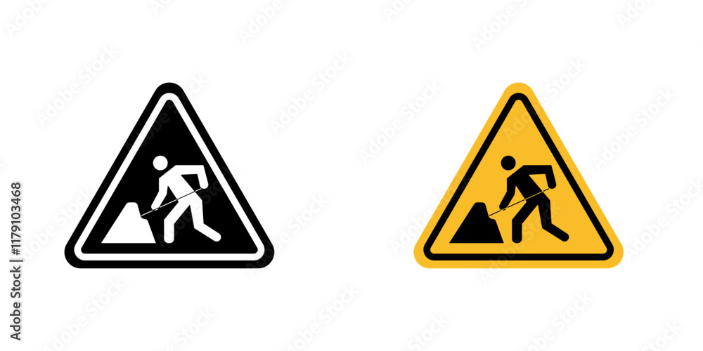 Under construction signs vector graphic pack Under construction signs vector graphic pack
