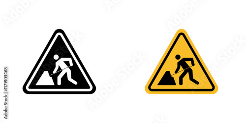 Under construction signs vector graphic pack