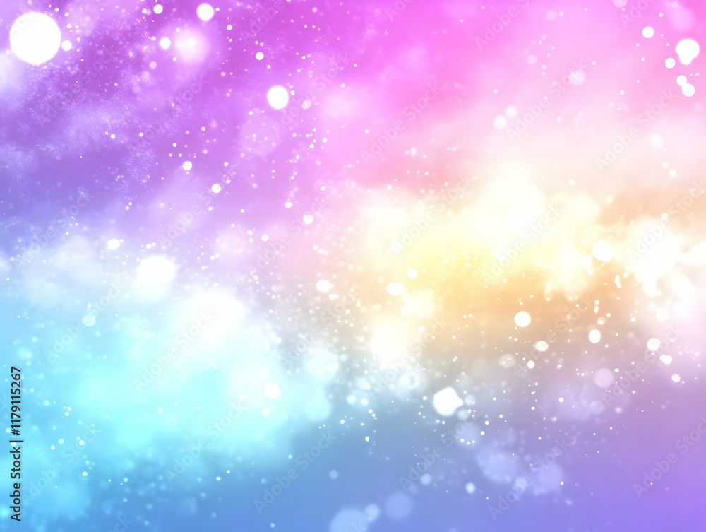 Pastel Bokeh Background Illustration Pastel Bokeh Background Illustration