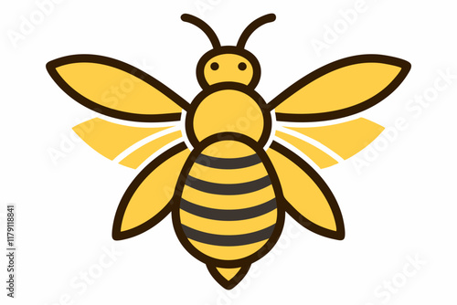  Honeybee insect vector silhouette art illustration