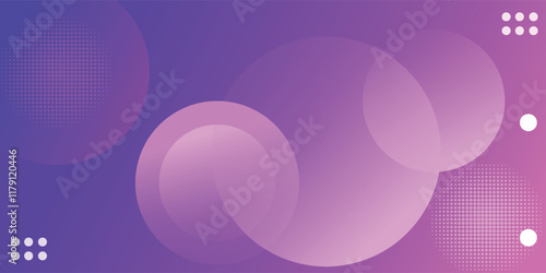 Abstract Purple violet and white background abstract art vector with geometric gradient shapes. Abstract gradient shapes background for presentation, business report, card, banner, poster