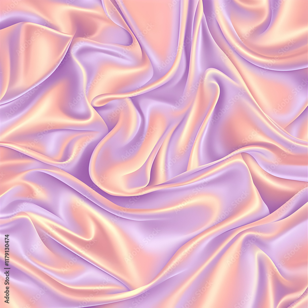 Obraz premium Abstract Draped Silk Background