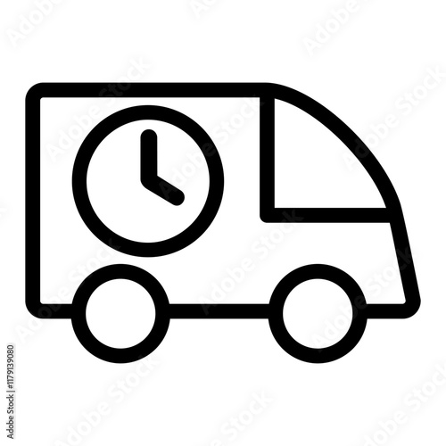 Parcel icon vector. delivery illustration sign. mail. Post symbol. Mail logo.