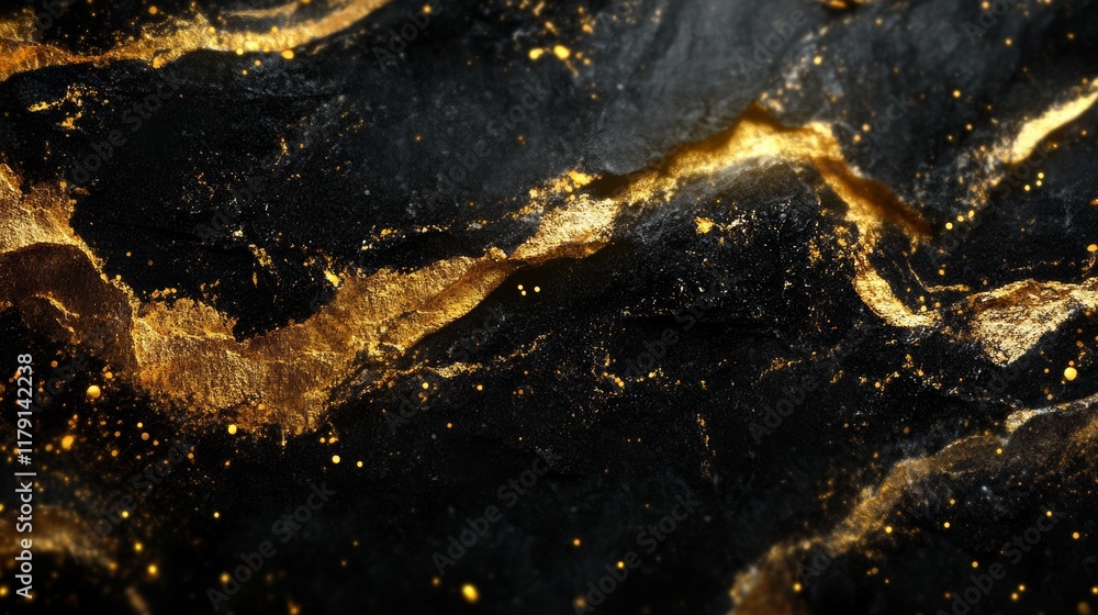 Abstract black and gold luxury background concept Abstract black and gold luxury background concept