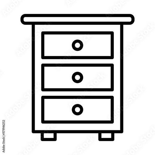 Furniture Assembly line icon