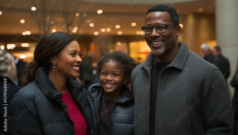 Happy Family of Three Sharing a Joyful Moment, Togetherness and Love Indoors, Close-Up Happy Family of Three Sharing a Joyful Moment, Togetherness and Love Indoors, Close-Up