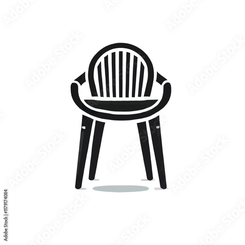Comfortable Chair Vector Design

