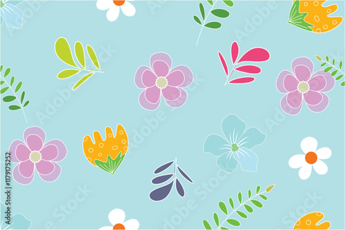 seamless pattern for all printing work, 