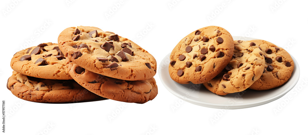 Assorted batch of freshly baked cookies, cut out. Assorted batch of freshly baked cookies, cut out.