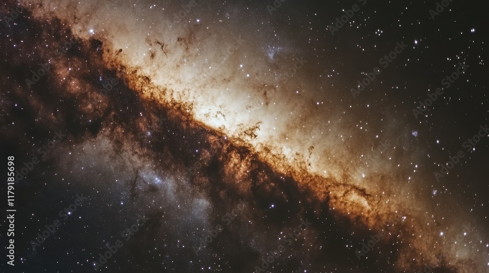 Celestial Tapestry A Stunning View of the Milky Way Galaxy. Celestial Tapestry A Stunning View of the Milky Way Galaxy.