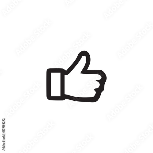 thumb up and down