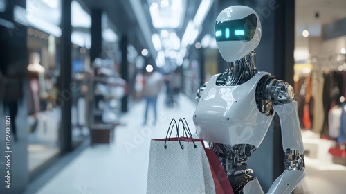 Wallpaper Mural Innovative AI Shopping Assistant in Retail Setting Torontodigital.ca