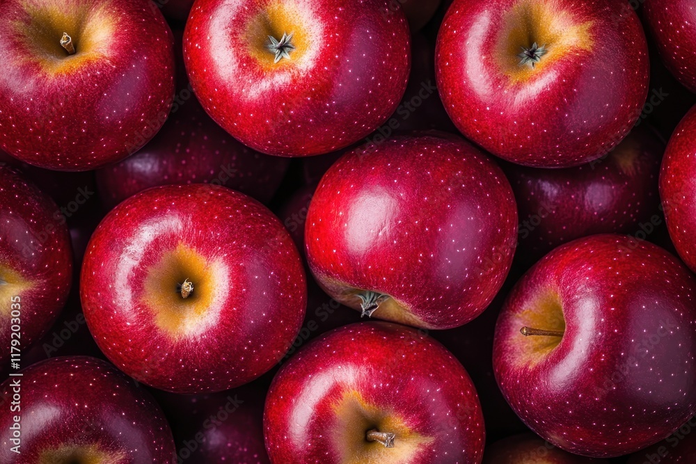 Red apples close-up, background texture, food photography, healthy snack Red apples close-up, background texture, food photography, healthy snack