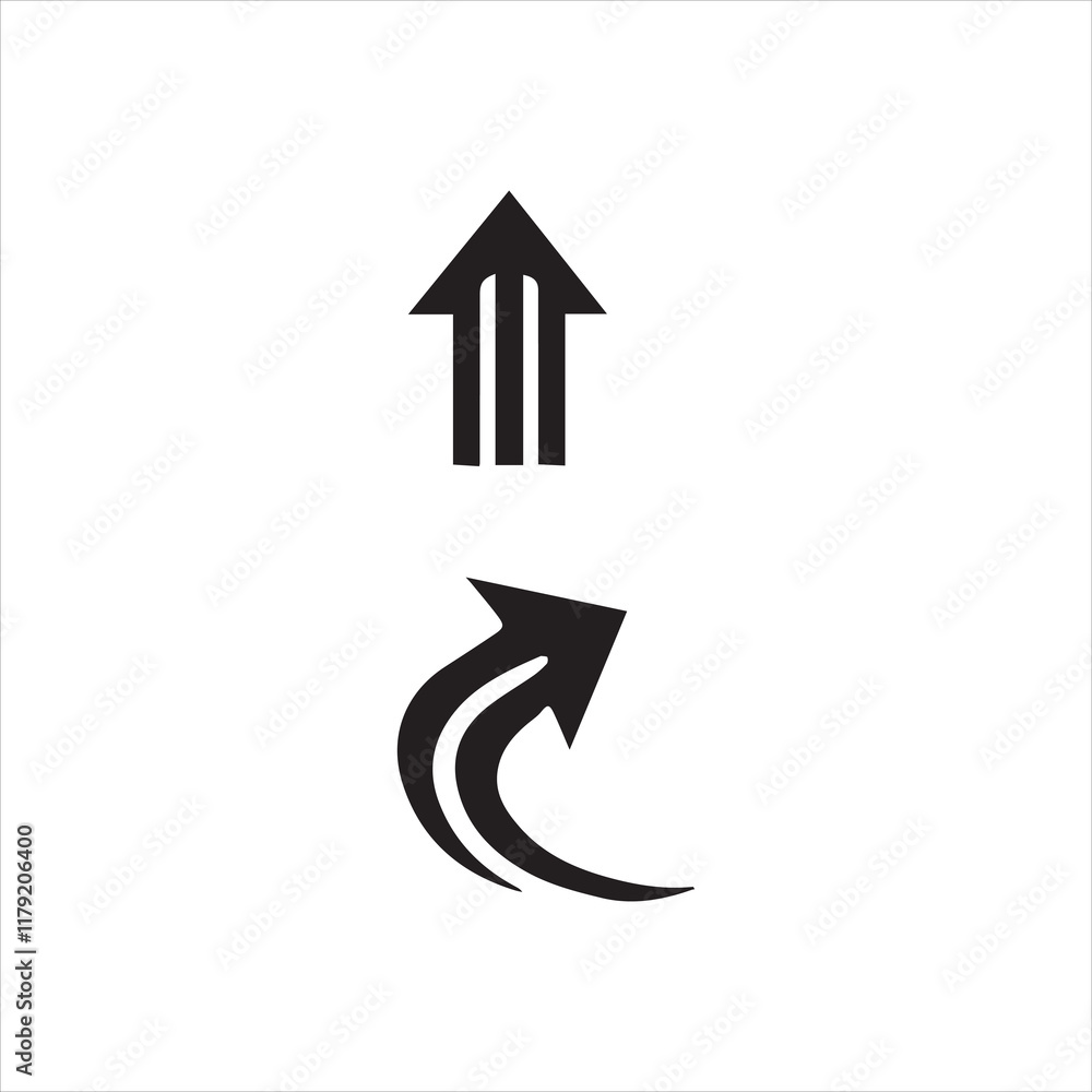 abstract arrow icon