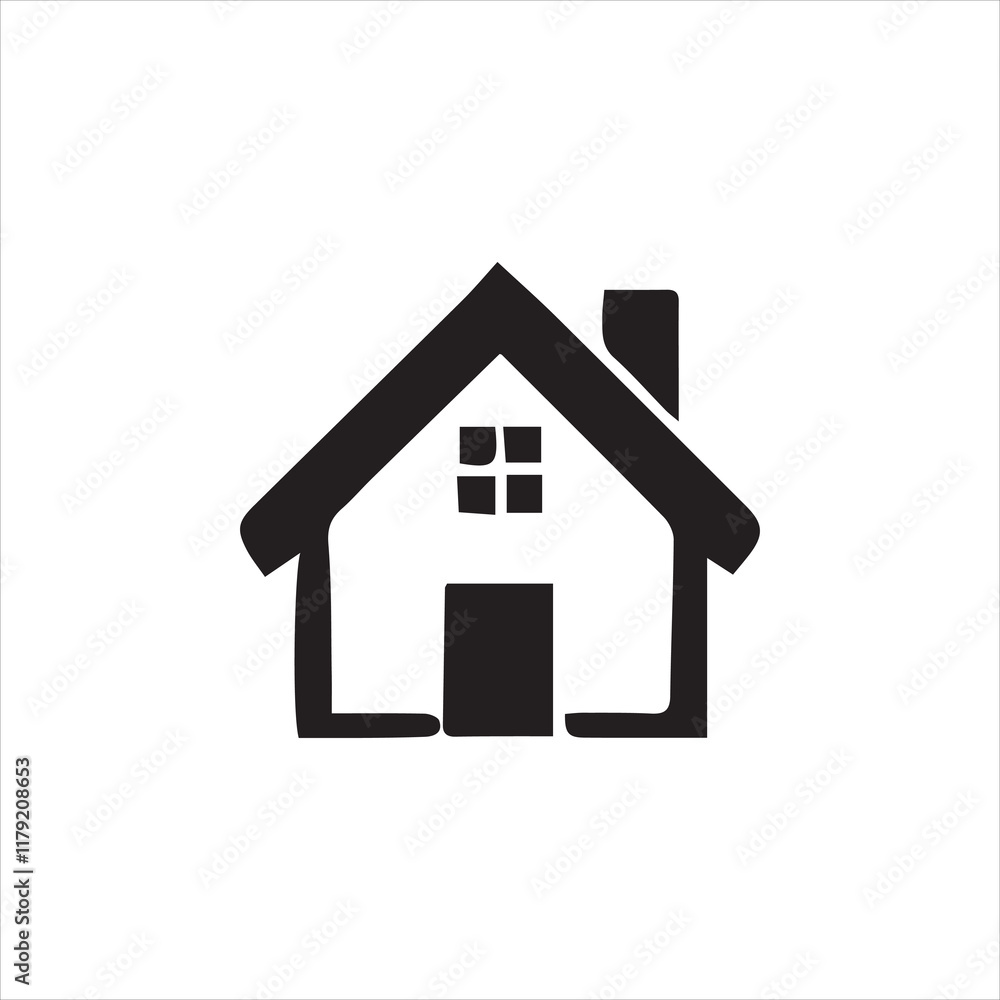 home icon on white home icon on white