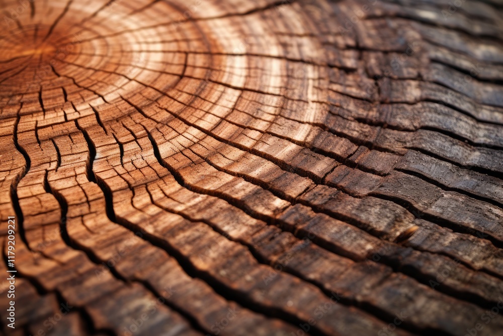 Fototapeta premium Close-up of a tree trunk