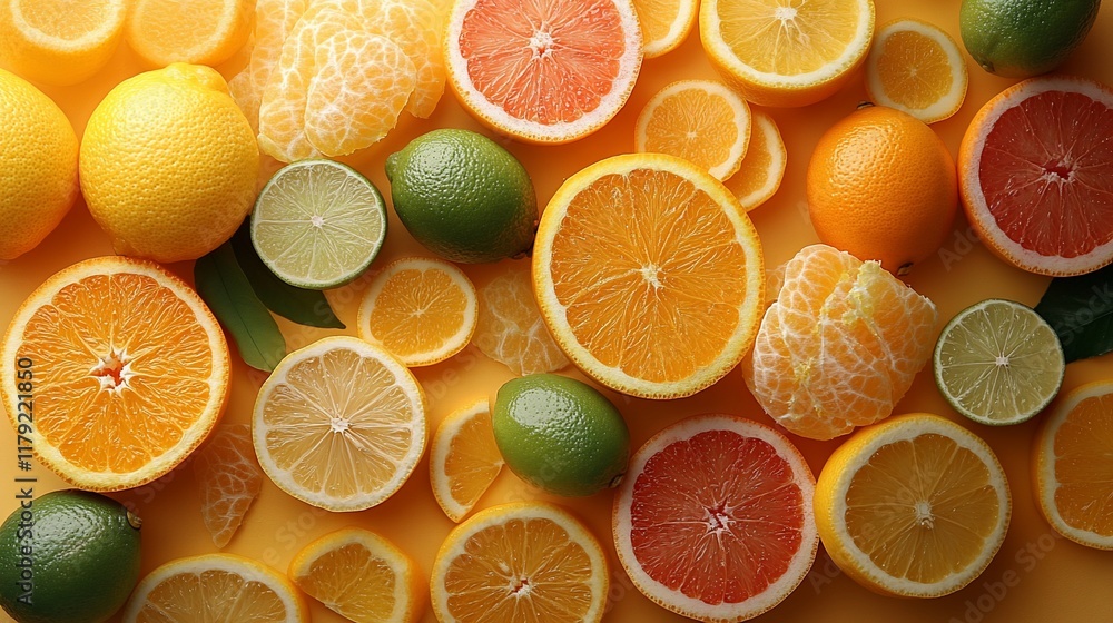 Citrus Burst: A Vibrant Collection of Fresh Oranges, Lemons, Limes, and Grapefruits Citrus Burst: A Vibrant Collection of Fresh Oranges, Lemons, Limes, and Grapefruits