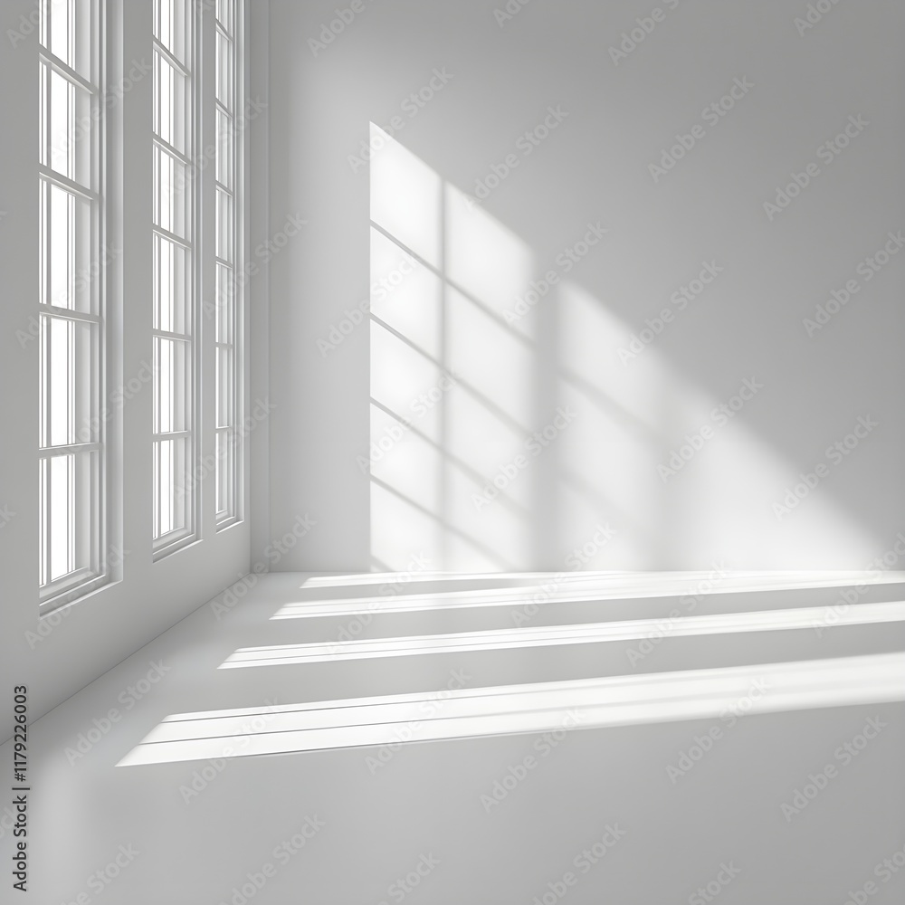 Fototapeta premium A clean white surface with faint brushstrokes for an understated artistic feel.