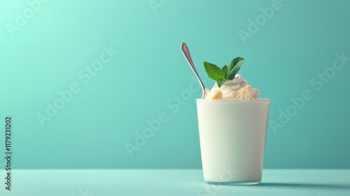 Refreshing Yogurt Parfait with Mint