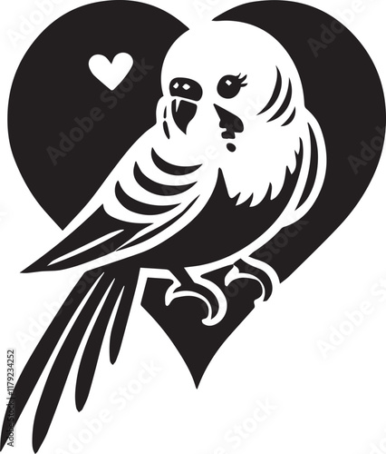 Birds with heart