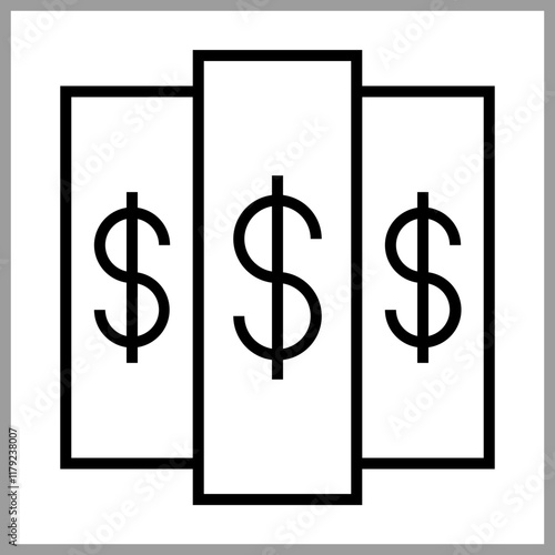 Dollar Sign icon Design