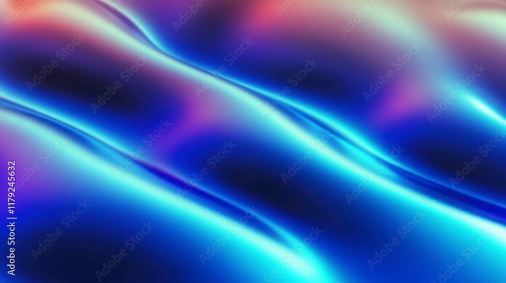 Luminous Waves, A swirling abstract of blue light and soft shadows creating a flowing, ethereal texture Luminous Waves, A swirling abstract of blue light and soft shadows creating a flowing, ethereal texture
