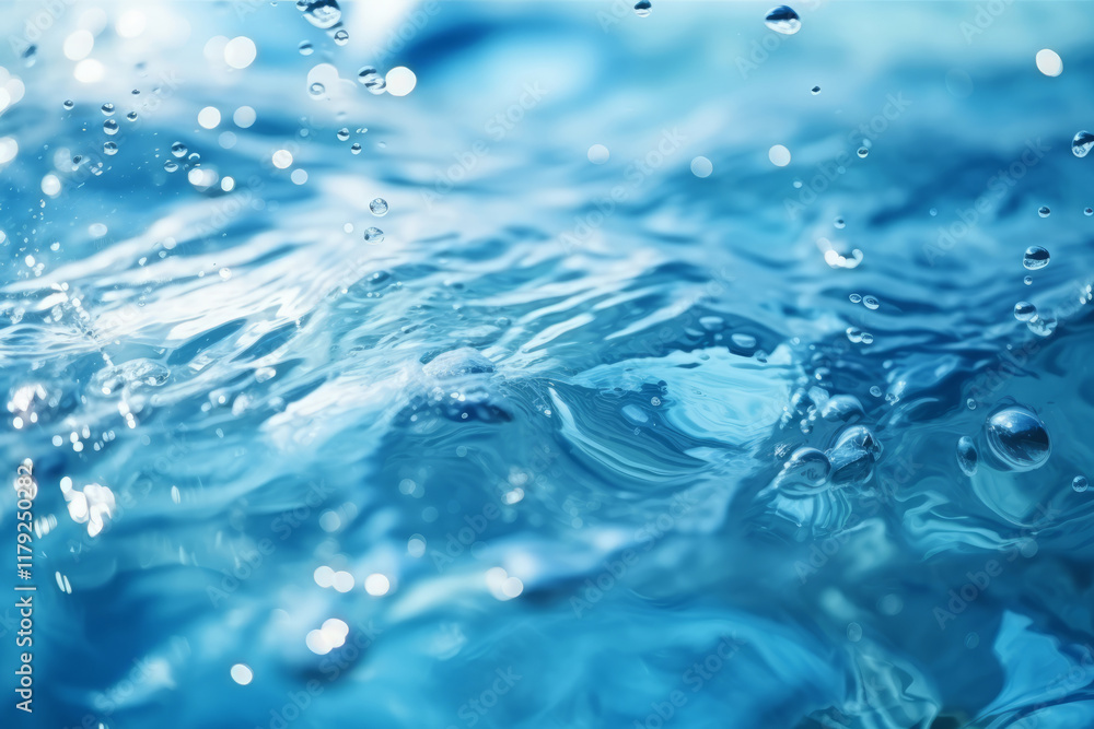 Superb De-focused blurred transparent blue colored clear water Superb De-focused blurred transparent blue colored clear water