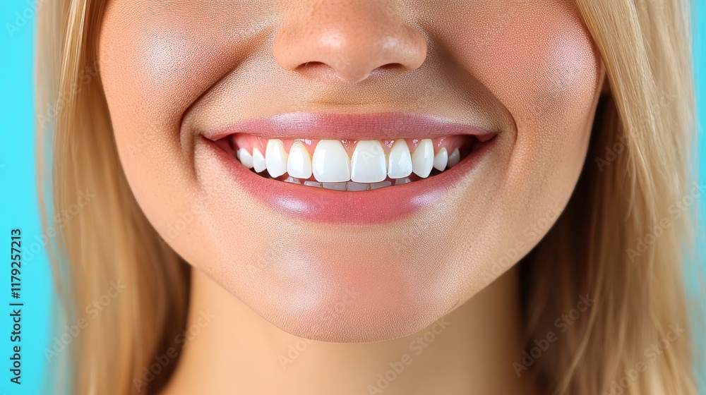Close-up of Women with Beautiful White Teeth, Perfect Smile, Professional Photography, Dental Care and Aesthetic Enhancement Close-up of Women with Beautiful White Teeth, Perfect Smile, Professional Photography, Dental Care and Aesthetic Enhancement