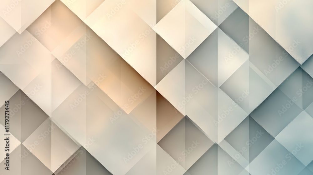 Abstract Geometric Beige and Gray Pattern Design Abstract Geometric Beige and Gray Pattern Design