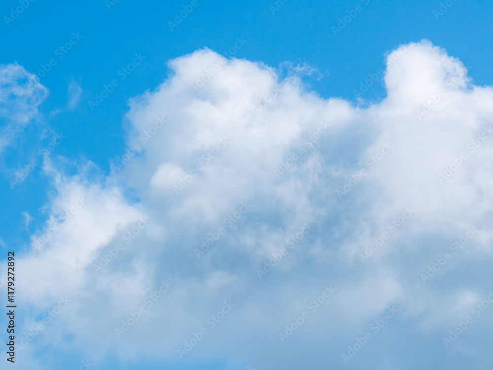 1月の青空と白い雲52 1月の青空と白い雲52