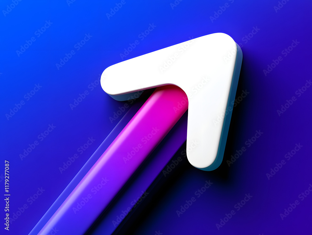 Upward Blue Gradient Arrow: A Dynamic Vector Symbol of Growth and Progress Upward Blue Gradient Arrow: A Dynamic Vector Symbol of Growth and Progress