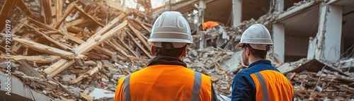Engineers Assessing Damage ...