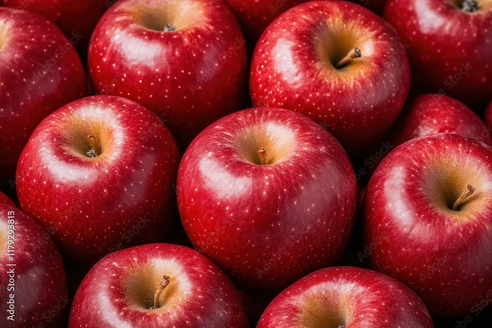 Red apples close-up, studio shot, background blurred, food photography Red apples close-up, studio shot, background blurred, food photography